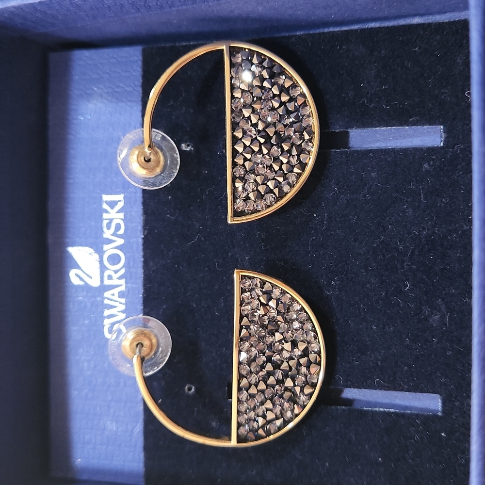 Swarowski Earrings Genuine - Picture 3 of 4